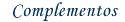 Complementos